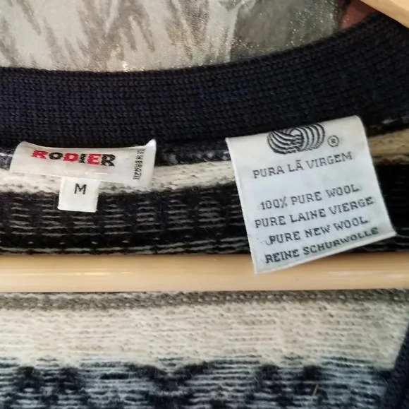 Rodier vintage  wool cardigan - Picture 3 of 4